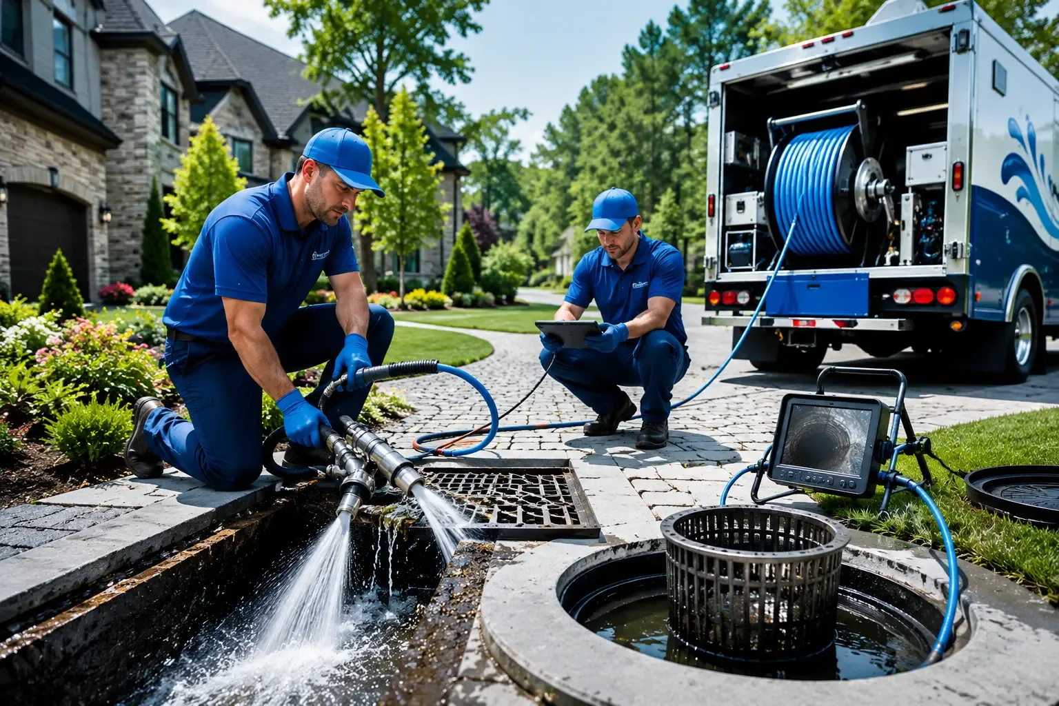 Local outdoor drain cleaning professionals in Winnebago, MN